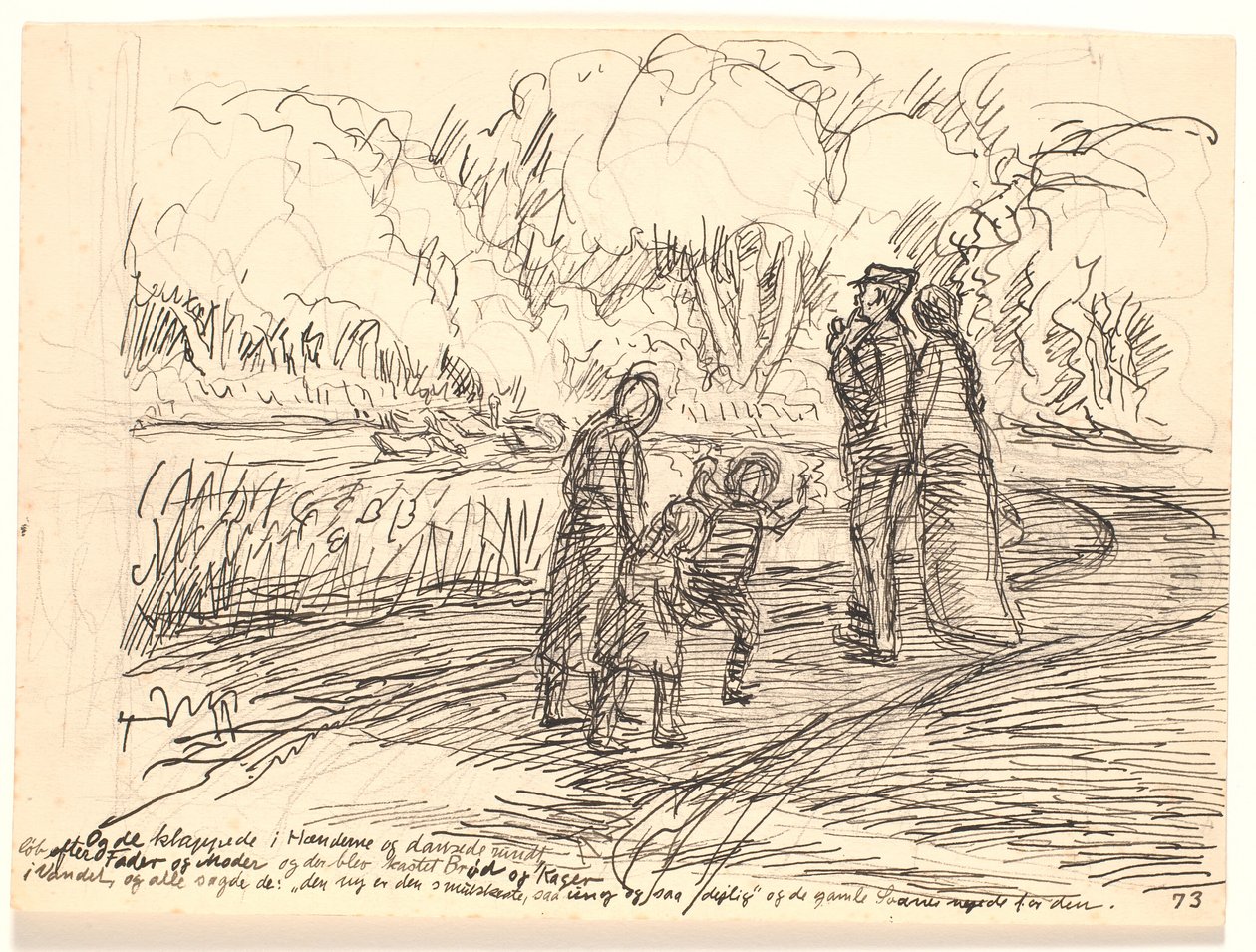 Og de klappet i hendene... av Fritz Syberg