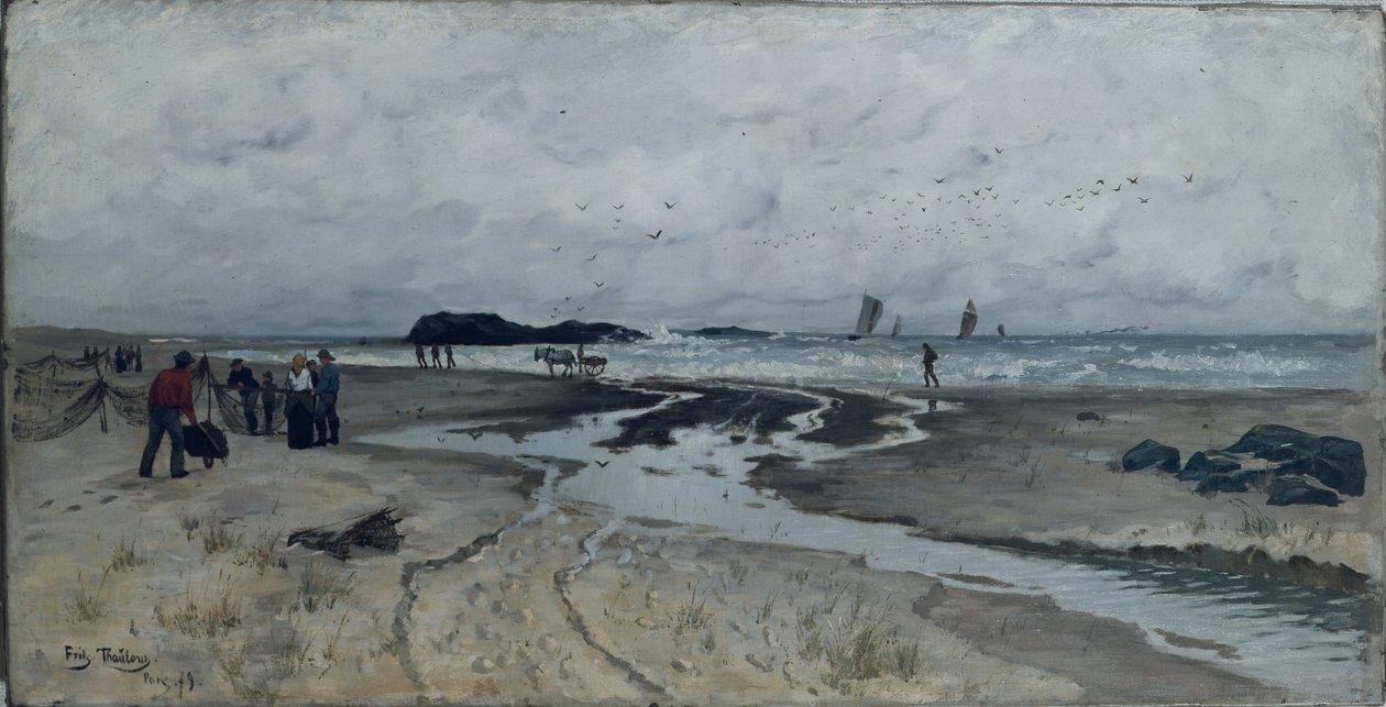 Bank av Fritz Thaulow