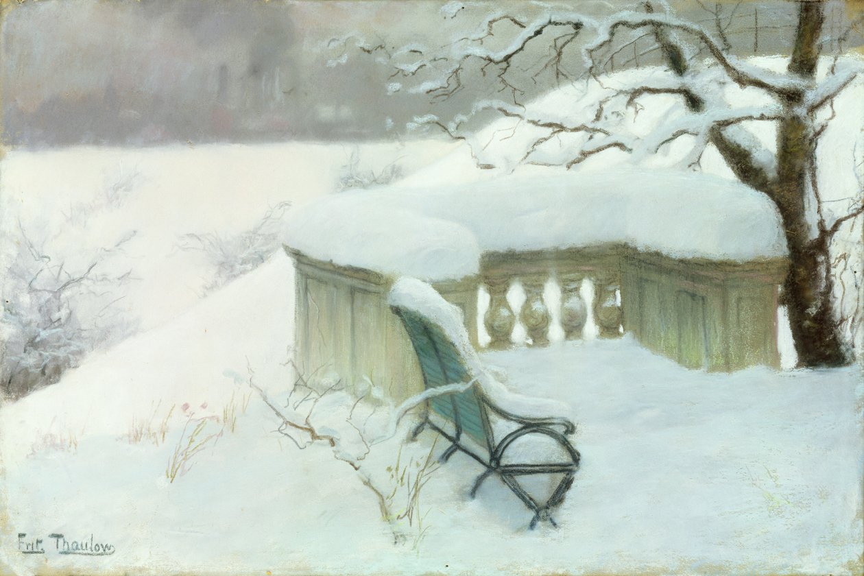 Elbpark, i Hamburg av Frits Thaulow