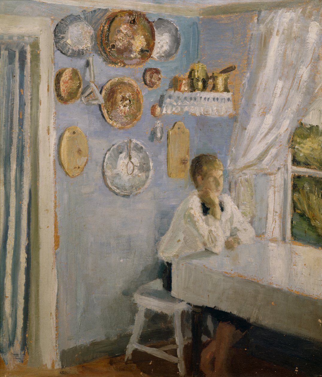 Harald ved frokostbordet av Fritz Thaulow