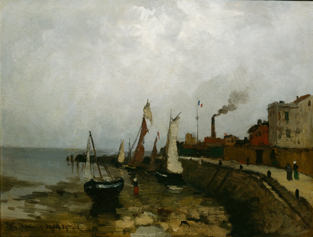 Havn i Frankrike av Fritz Thaulow