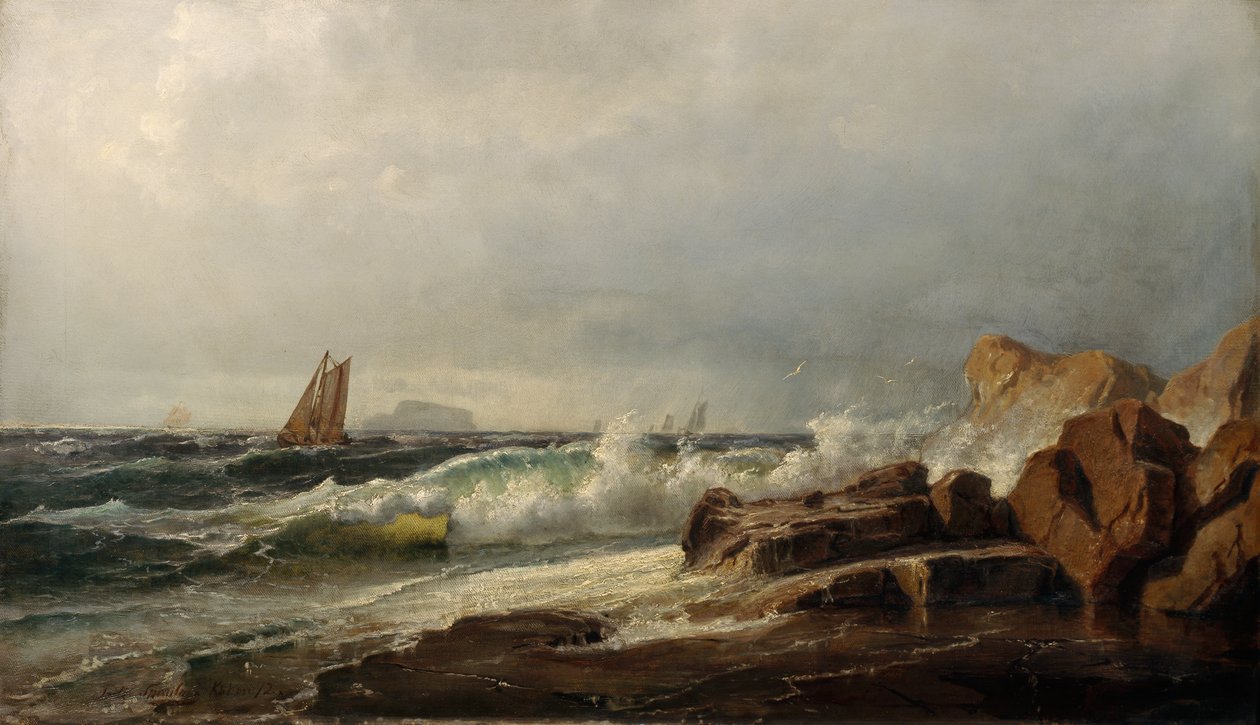 Losbåter av Fritz Thaulow