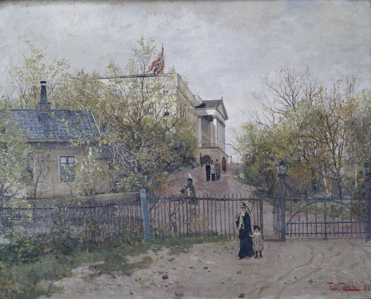 Slottet av Fritz Thaulow