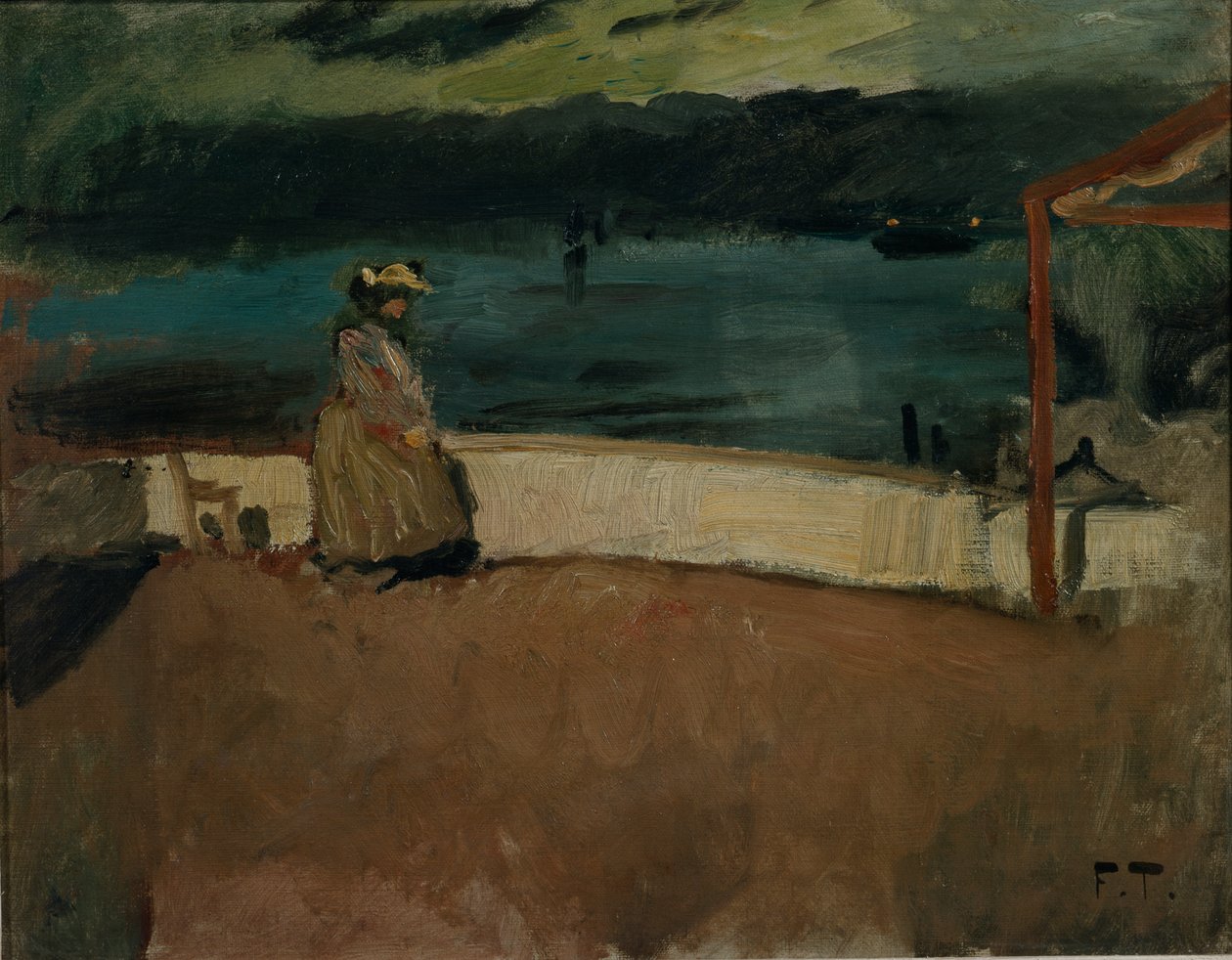 Uten tittel, ca. 1895 (olje på lerret) av Fritz Thaulow