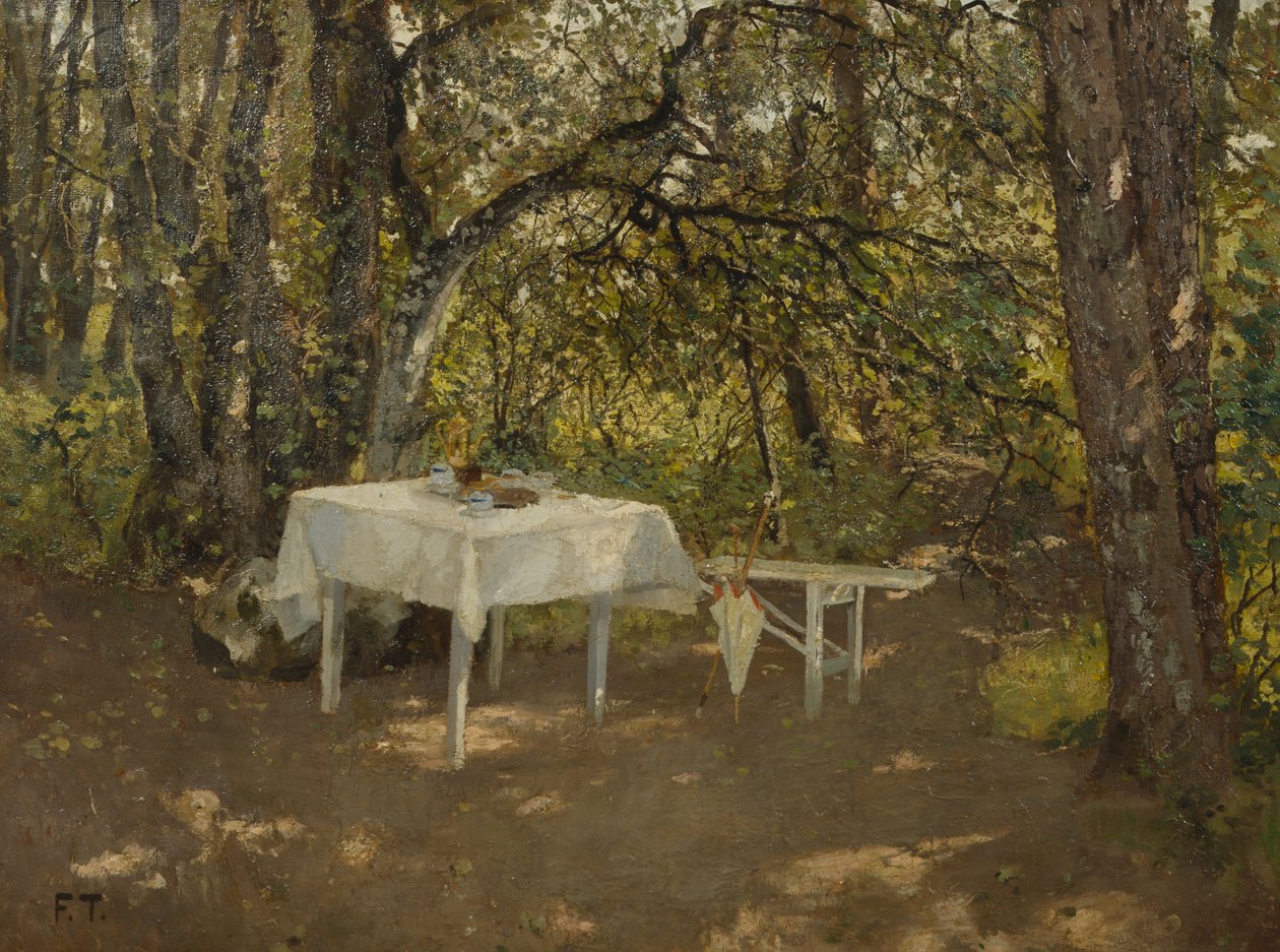 Uten tittel, ca. 1880 (maleri) av Fritz Thaulow