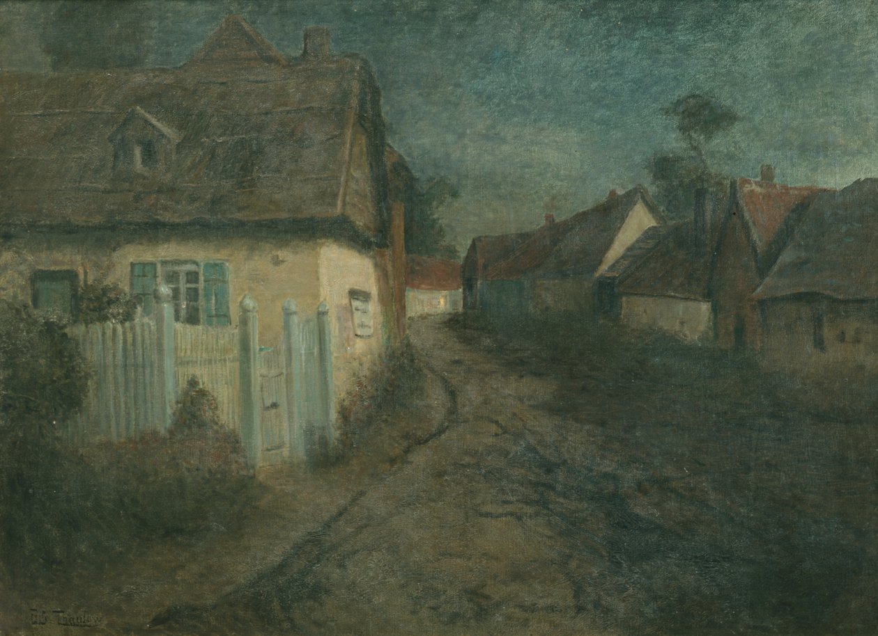 Uten tittel, ca. 1895 (maleri) av Fritz Thaulow