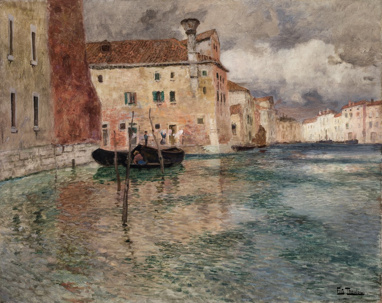 Venezia, ca. 1899 (olje på lerret) av Fritz Thaulow