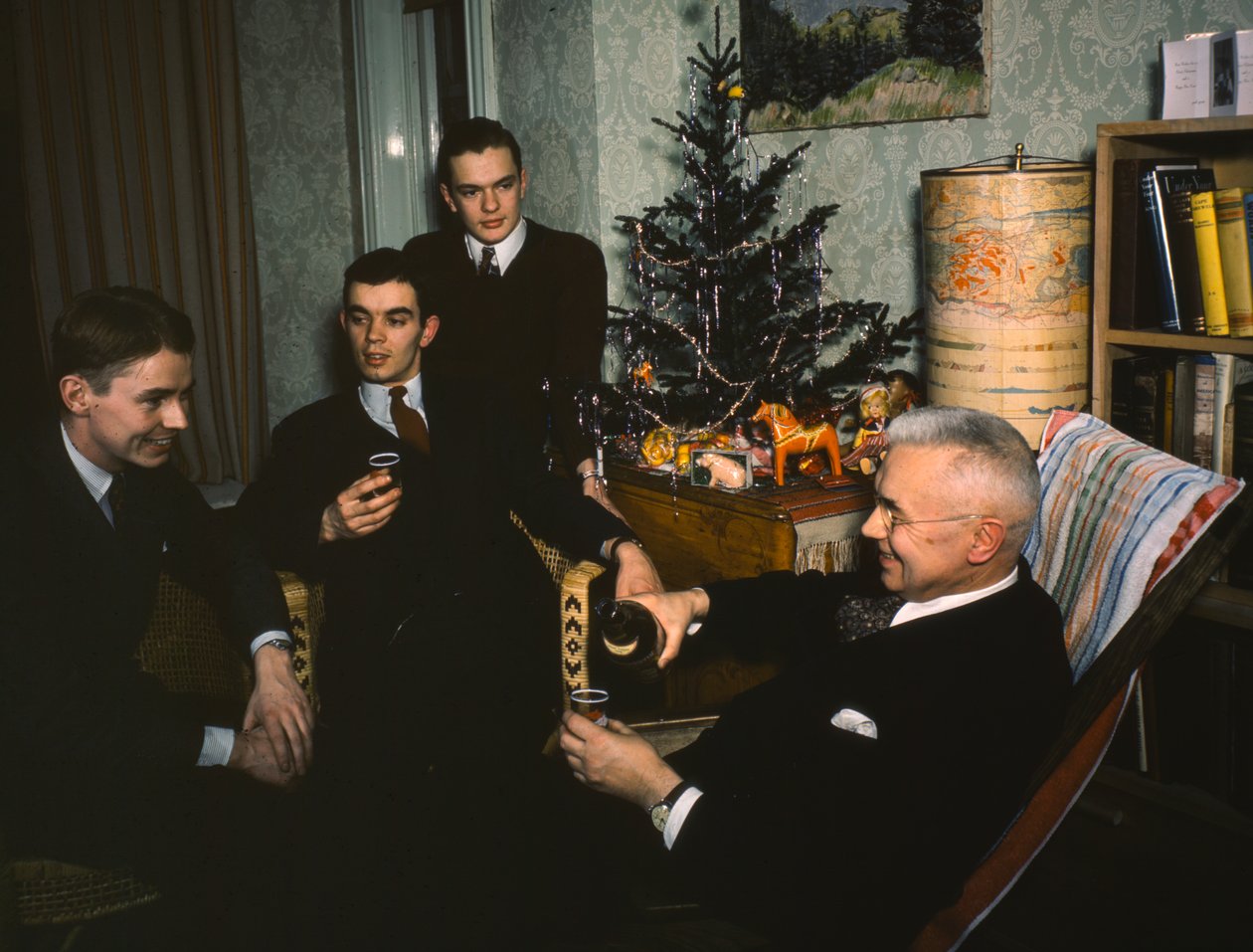 Familie og hjem i Dresden, Tyskland til Dr. Fritz Gustav Wentzel og hans kone Verna i… av Fritz Wentzel