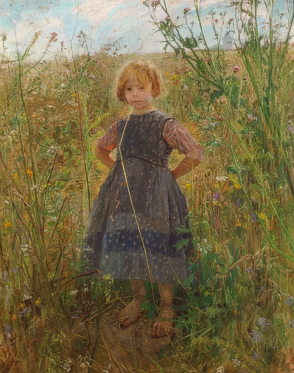 Heideprinzchen. 1889 av Fritz von Uhde