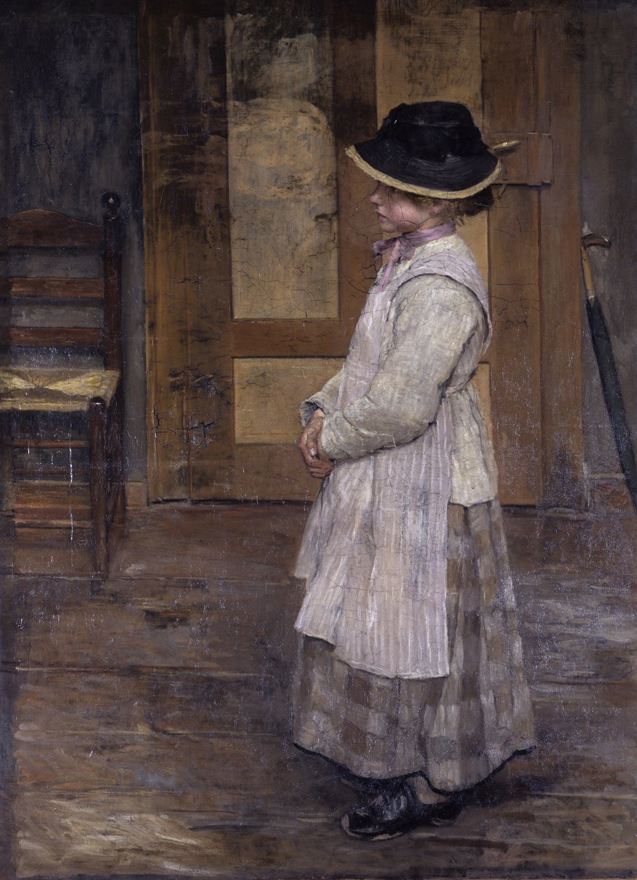 I forværelset (ved døren) av Fritz von Uhde