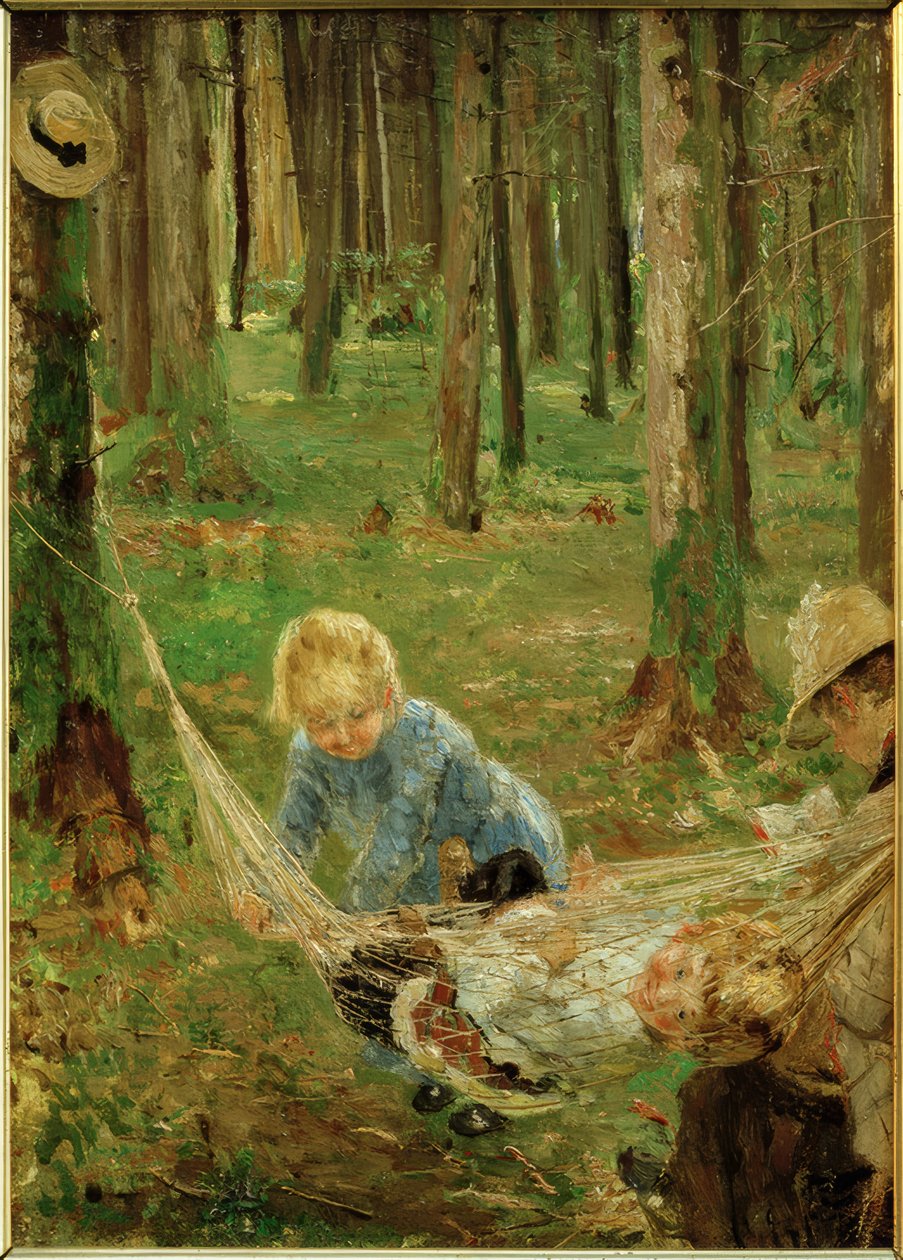 I hengekøyen av Fritz von Uhde