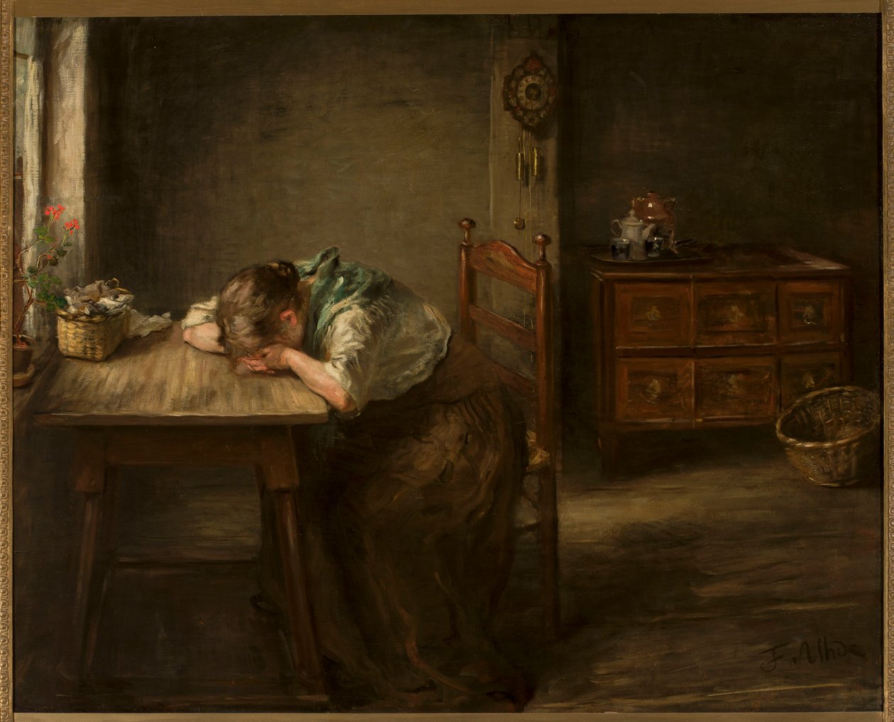 Forlatt av Fritz von Uhde