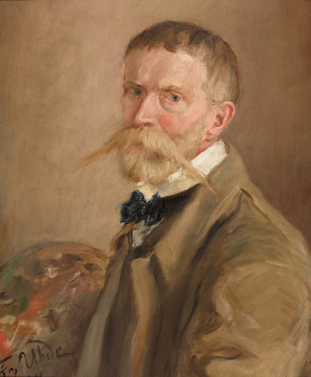Selvportrett av Fritz von Uhde