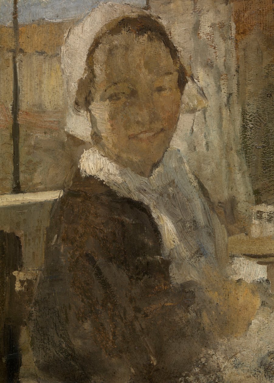 Ung jente av Fritz von Uhde