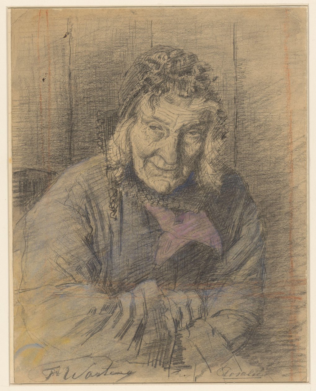 Portrett av Rosalie av Froukje Wartena