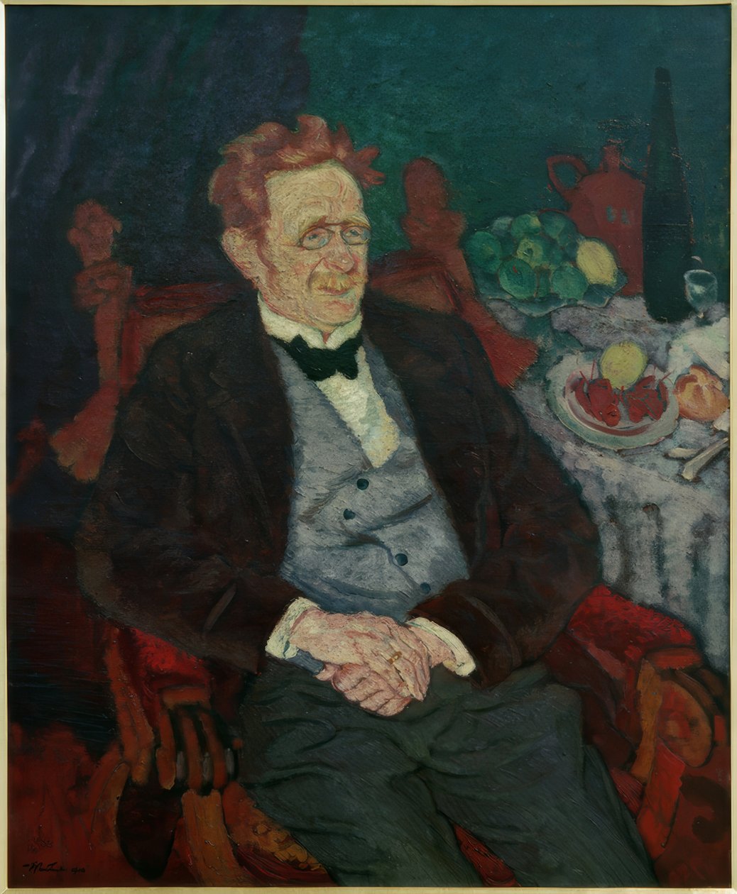 Portrett av Karl Maser av Fryderyk Pautsch