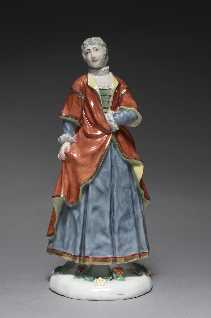 Italiensk komediefigur: Isabella, ca. 1753. av Fürstenberg Porcelain Factory