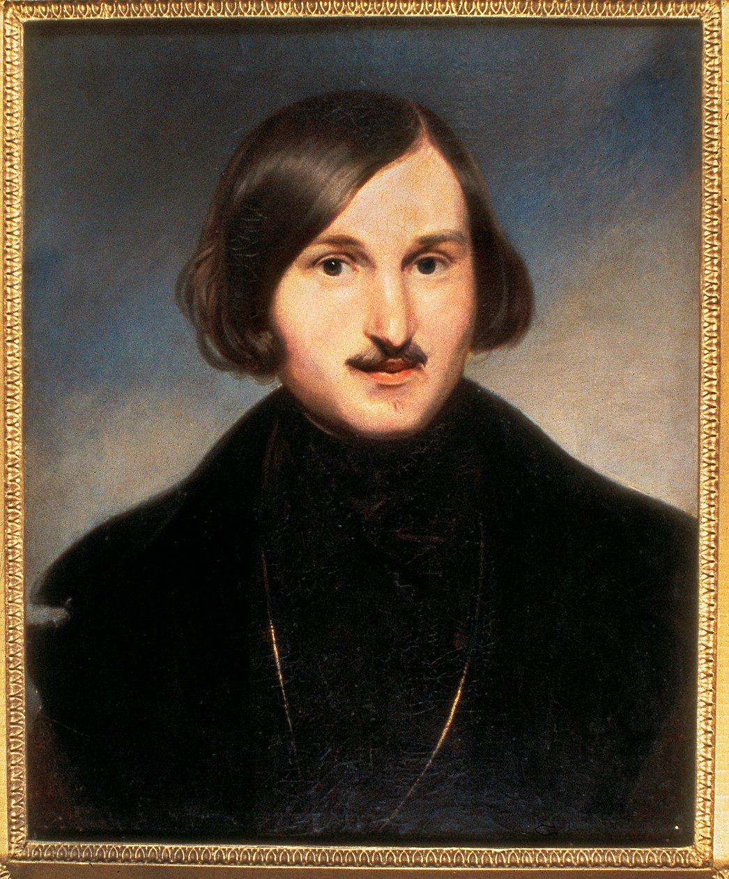 Portrett av Nikolai Vasilievich Gogol, tidlig på 1840-tallet (olje på lerret) av Fyodor Antonovich Moller