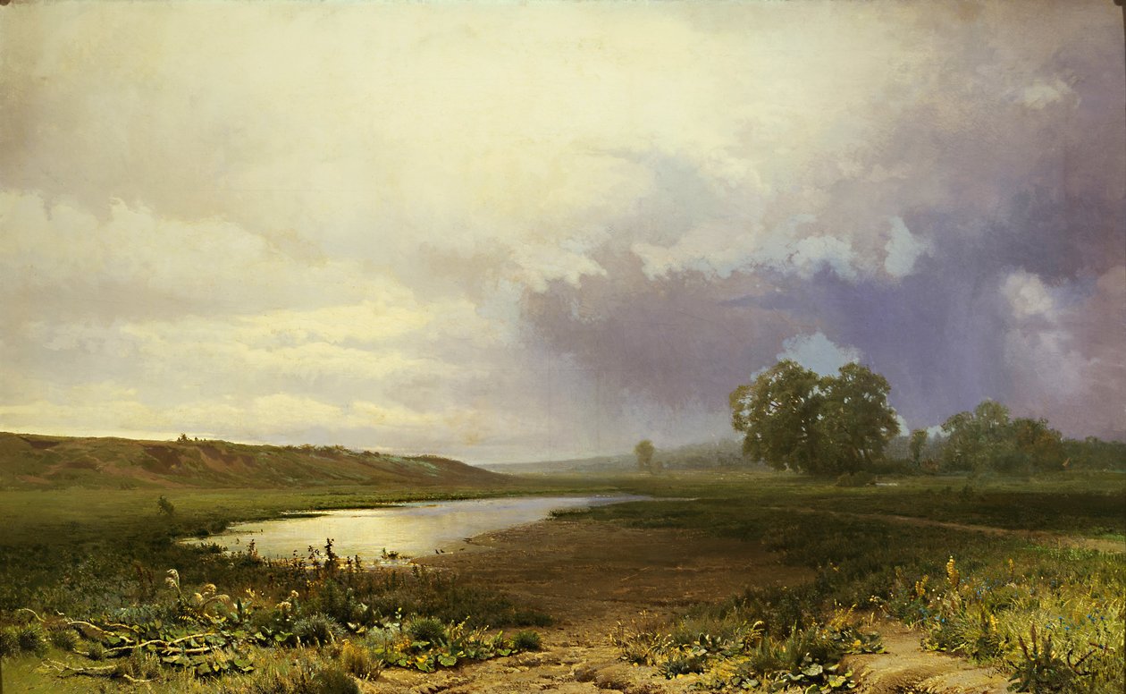Våt eng av Fyodor Vasilyev