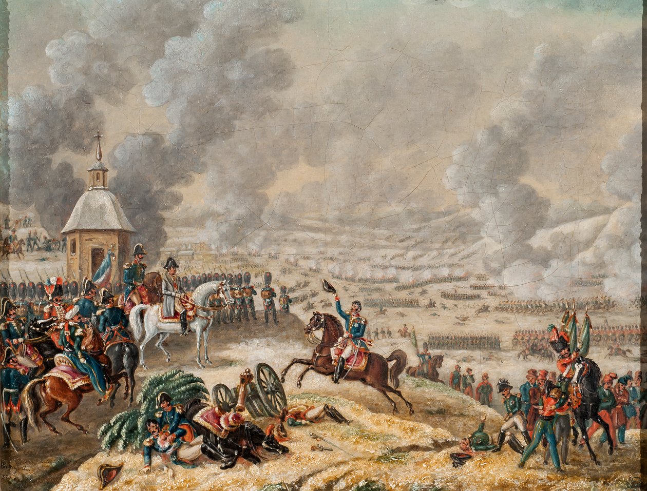 Slaget ved Smolensk, 16. august 1812 av G. Beaufort