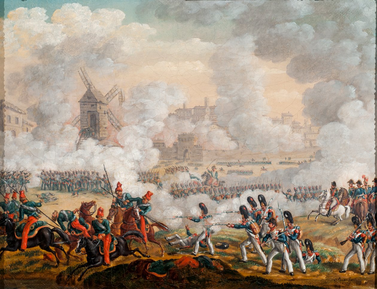 Slaget ved Austerlitz, 2. desember 1805, 1835 av G. Beaufort