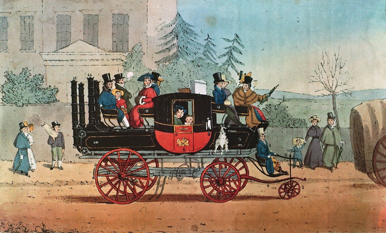 Steam-treneren av Stuart G. Davis