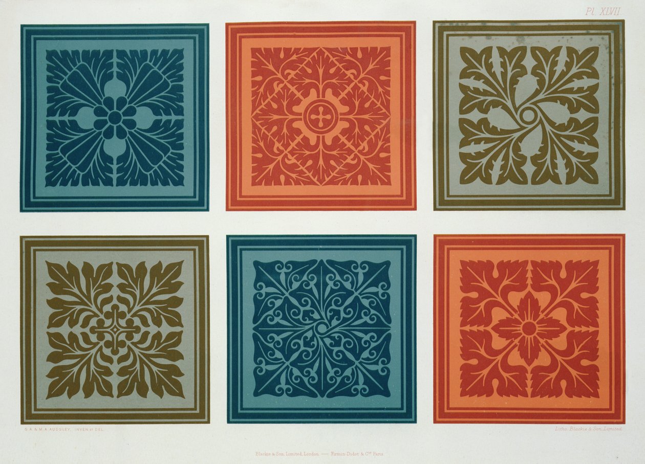 Middelalderpaneldesign fra 