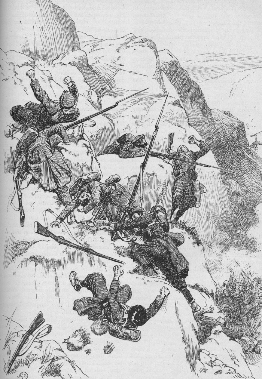 De ruvende spanjolene klatret opp på de robuste sidene i 1902 av GB
