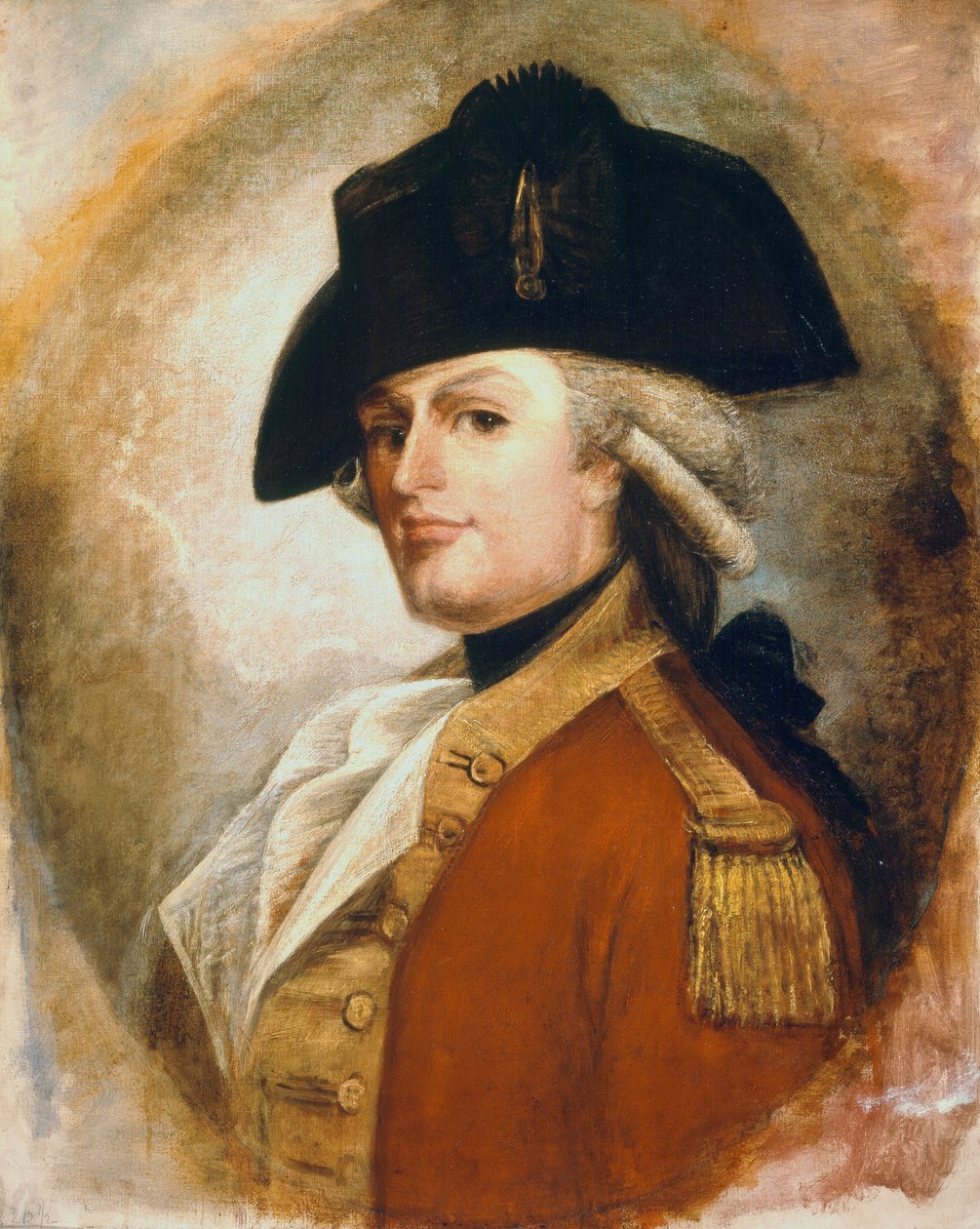 Kaptein William Raymond, 22. fotregiment, ca. 1790 av G.F. Chester