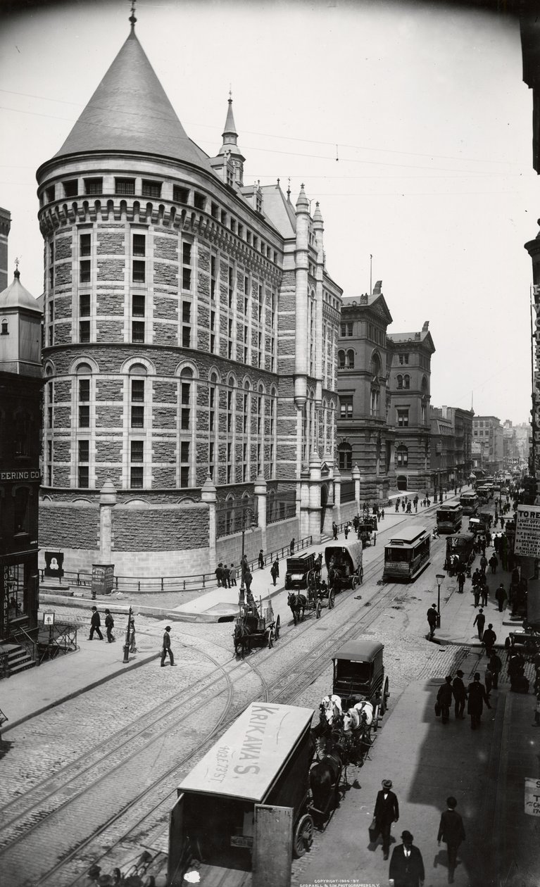 The Tombs (New York City fengsel) 1904 av G.P. Hall und Sohn