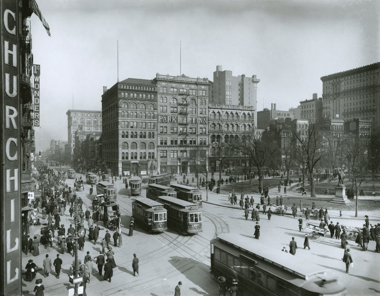Union Square, New York City av G.P. Hall und Sohn