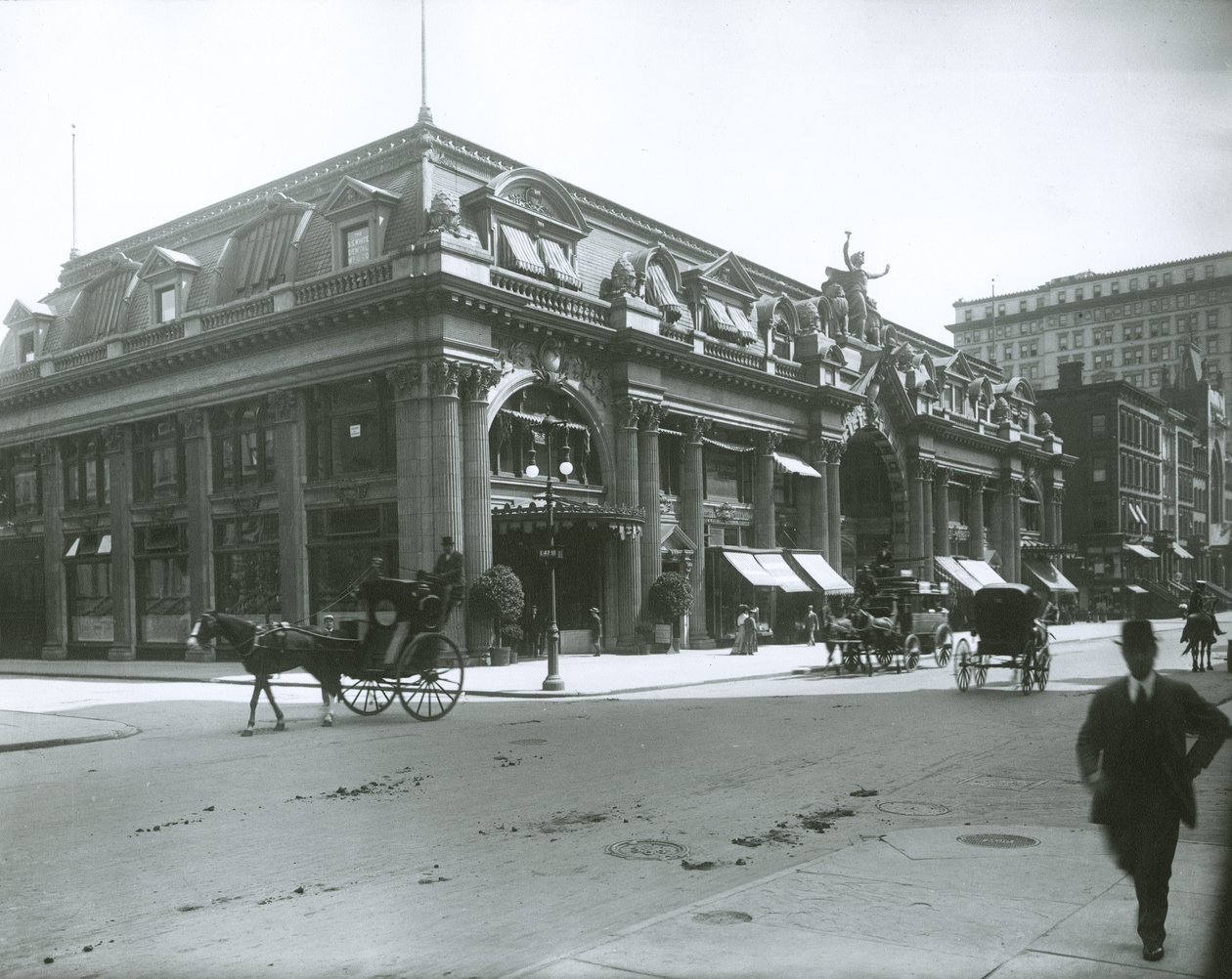Windsor Arcade, New York (foto av gelatinsølv) av G.P. Hall und Sohn