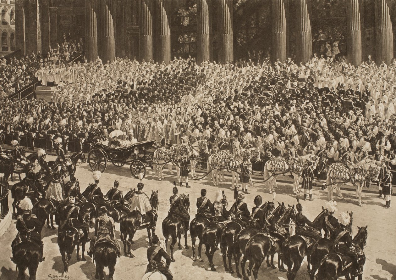 Dronning Victorias diamantjubileum, 22. juni 1897, fra 