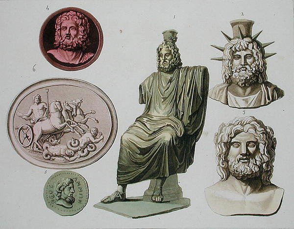 Representasjoner av Zeus, Jupiter eller Jove, plate 51 fra 