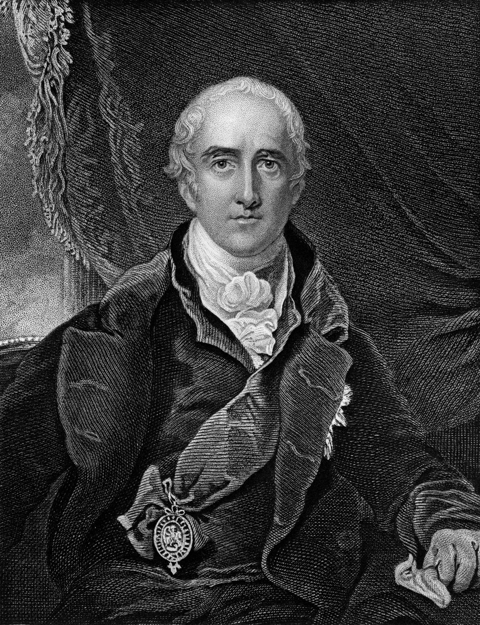 Richard Wellesley, Marquis Wellesley, britisk politiker og kolonialadministrator, 1813 c1857. av G Adcock