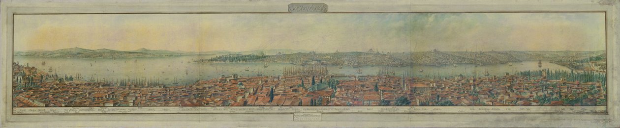 Utsikt over Konstantinopel av G. Manzoni
