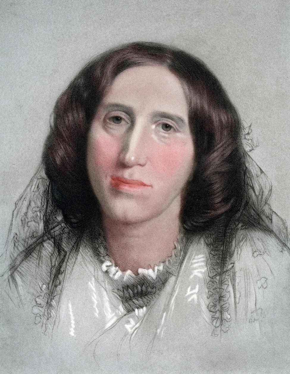 George Eliot , engelsk forfatter, 1800-tallet av G Sidney Hunt