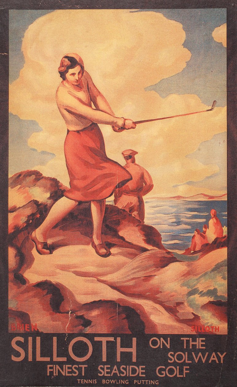 Silloth on the Solway, annonse for L.N.E.R., 1932 av G. Stanislaus Brien