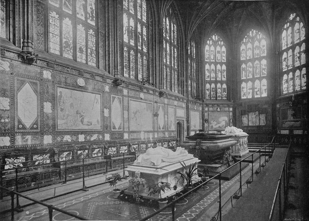 Albert Memorial Chapel, Windsor, c1896 av G. W. Wilson and Company