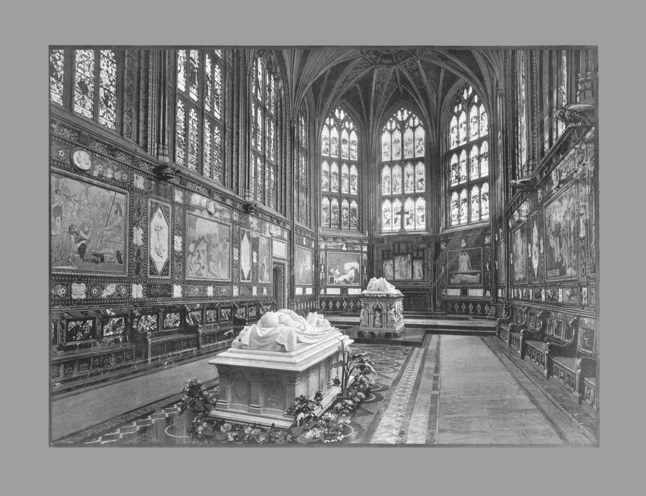Albert Memorial Chapel, Windsor, ca 1900 av G. W. Wilson and Company