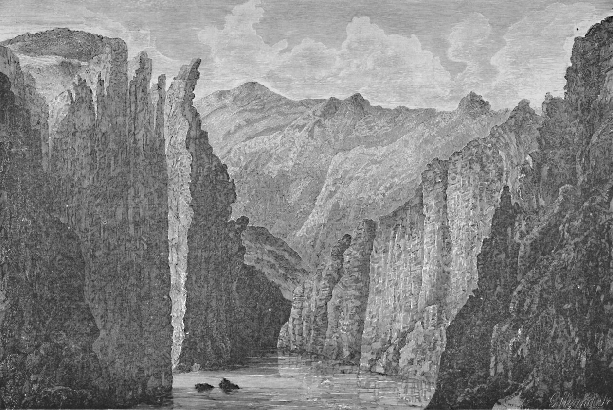 Grand Canyon, 1883 av G. Wyand