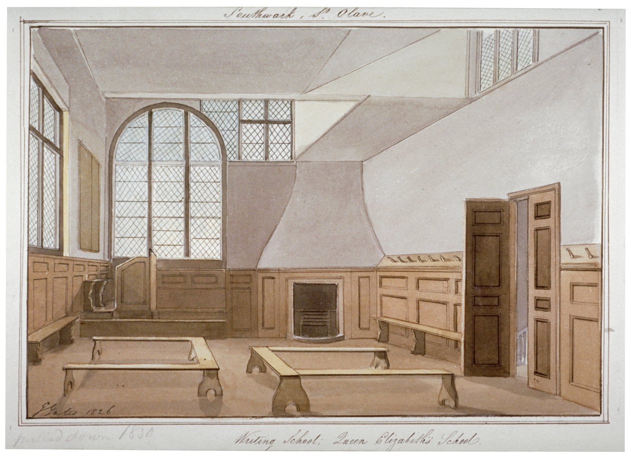 Interior view of St Olave