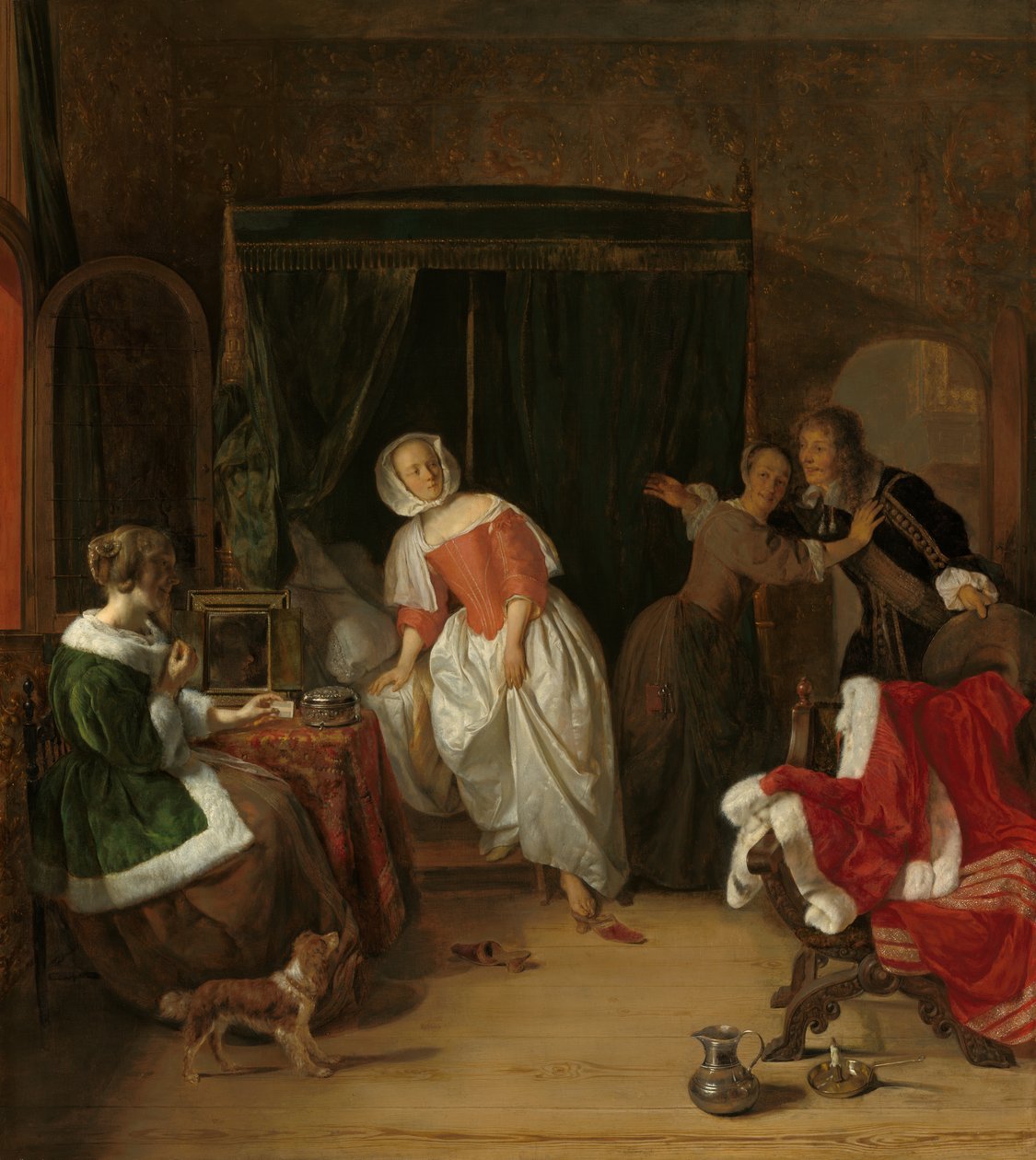 Inntrengeren av Gabriel Metsu