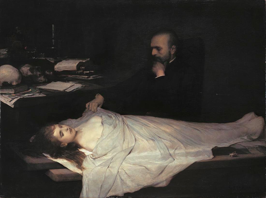 Der AnatomnEnglish: The Anatomistn av Gabriel von Max