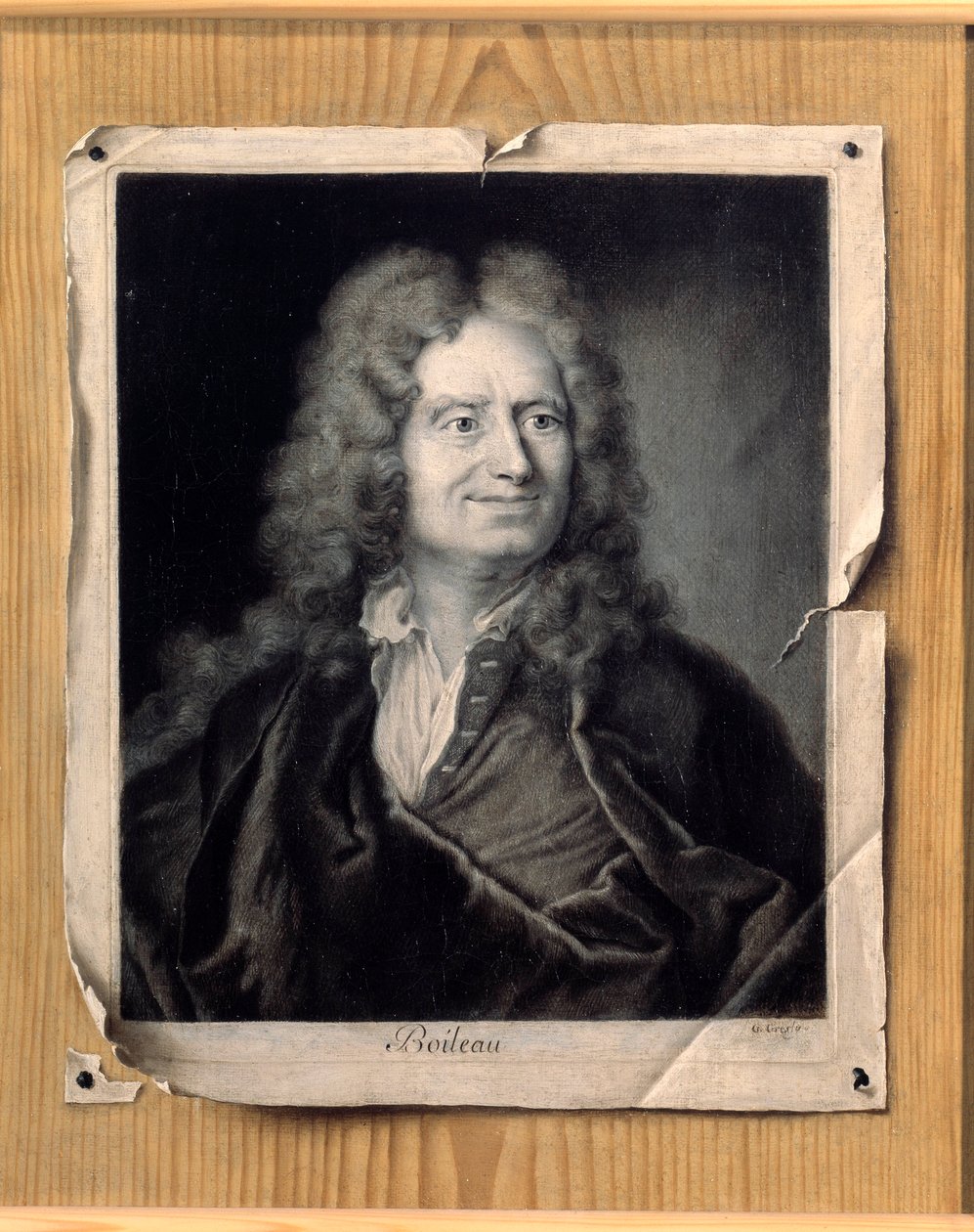 Portrett av Nicolas Boileau (1636-1711) av Gabriel Gresly