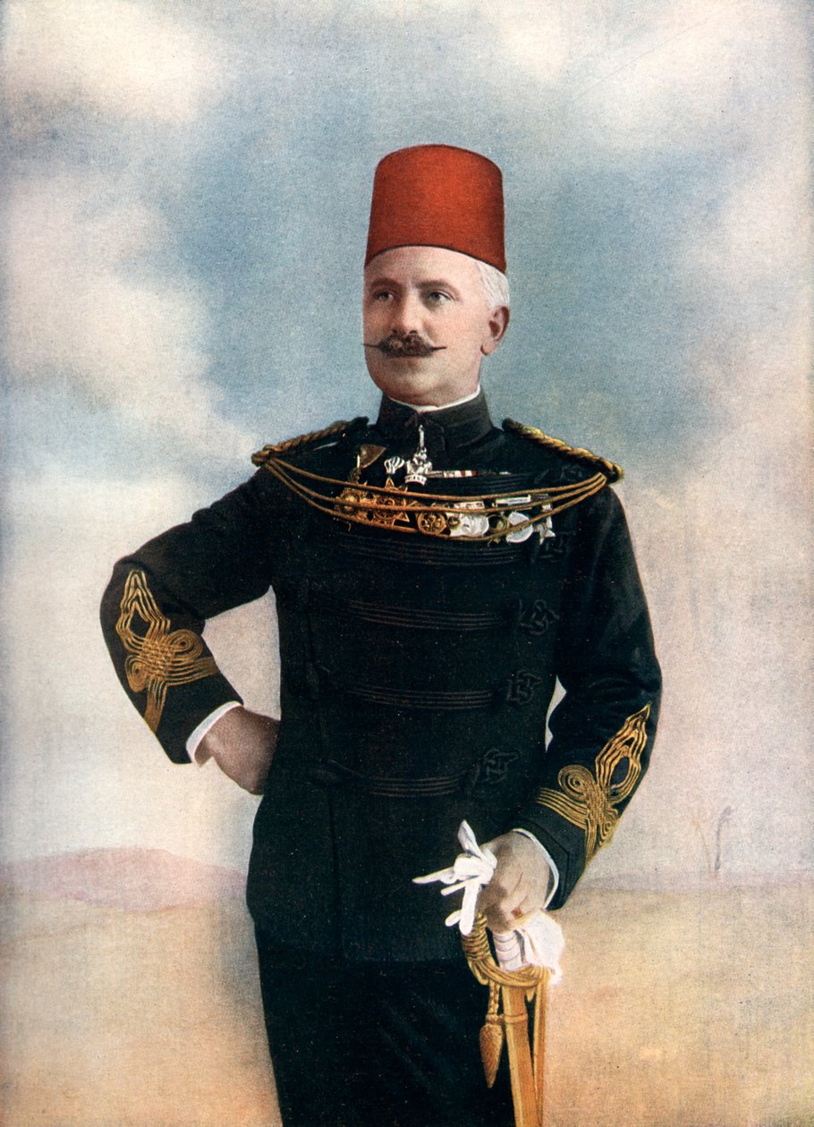 Sir Francis Reginald Wingate, britisk general og administrator i Sudan, 1902. av Gabriel Lekegian