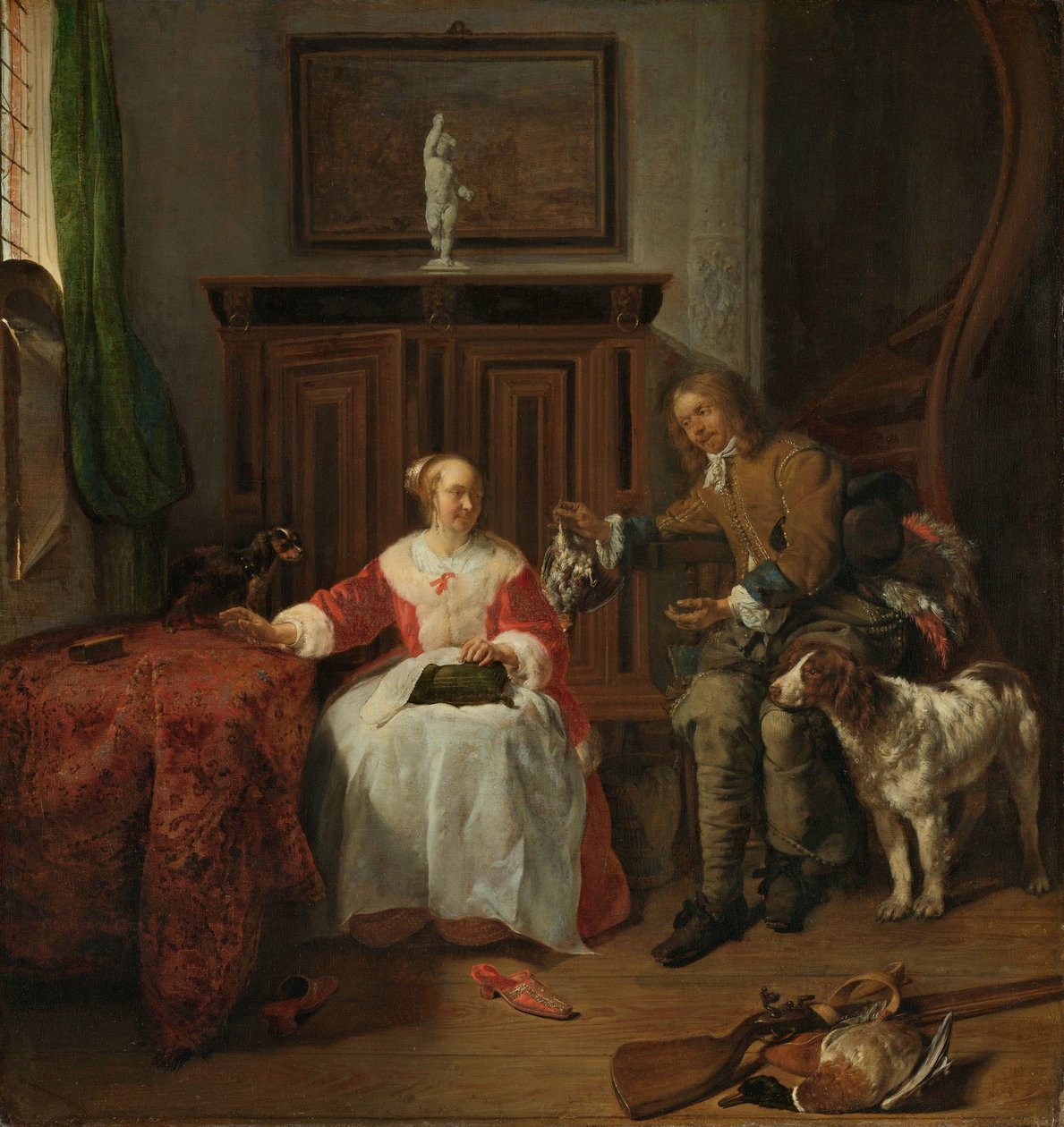 Jegerens gave Jegerens gave av Gabriel Metsu