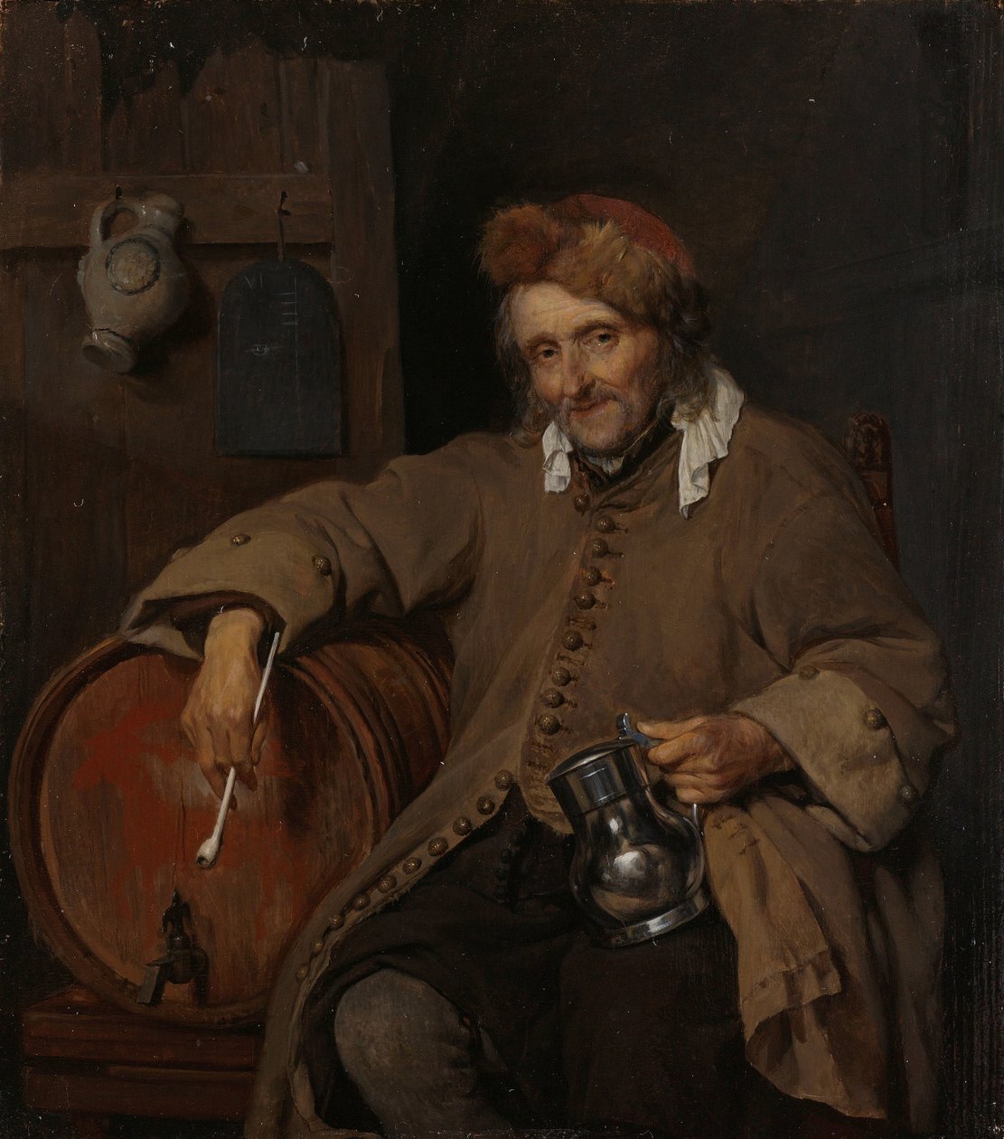 Den gamle drikkeren Den gamle drikkeren av Gabriel Metsu