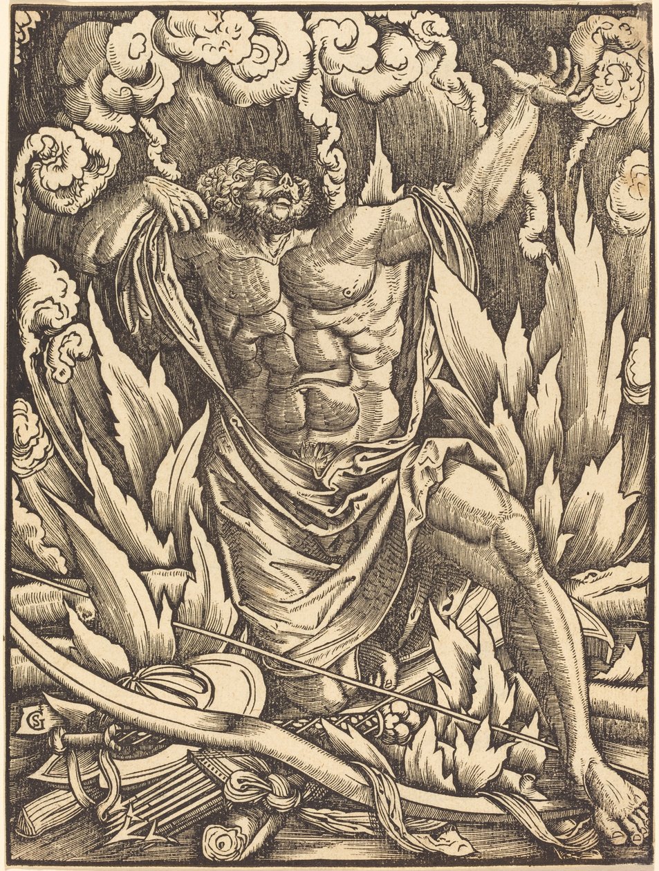 Herkules død av Gabriel Salmon