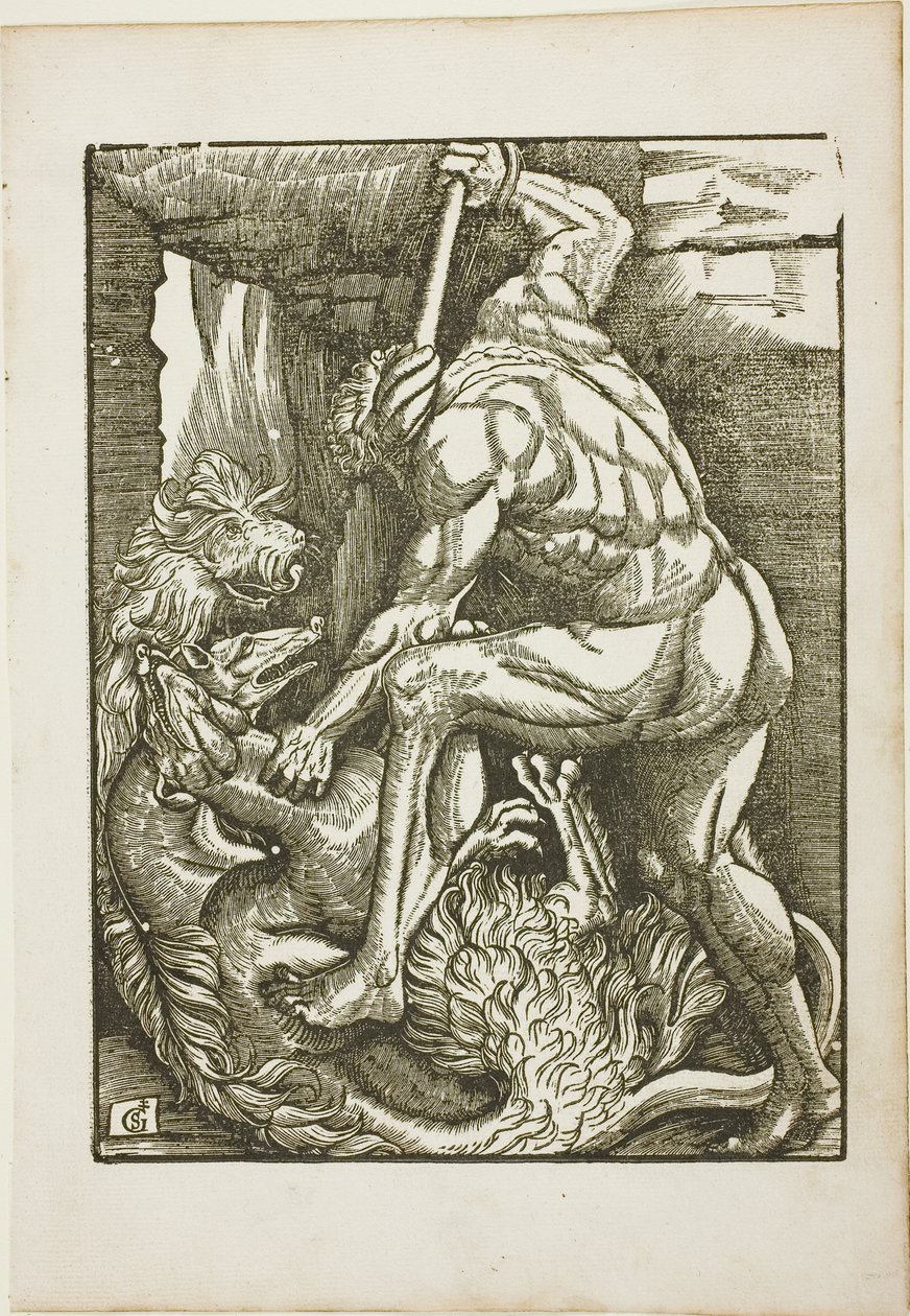 The Labors of Hercules: Å bringe Cerberus fra den nedre verden av Gabriel Salmon